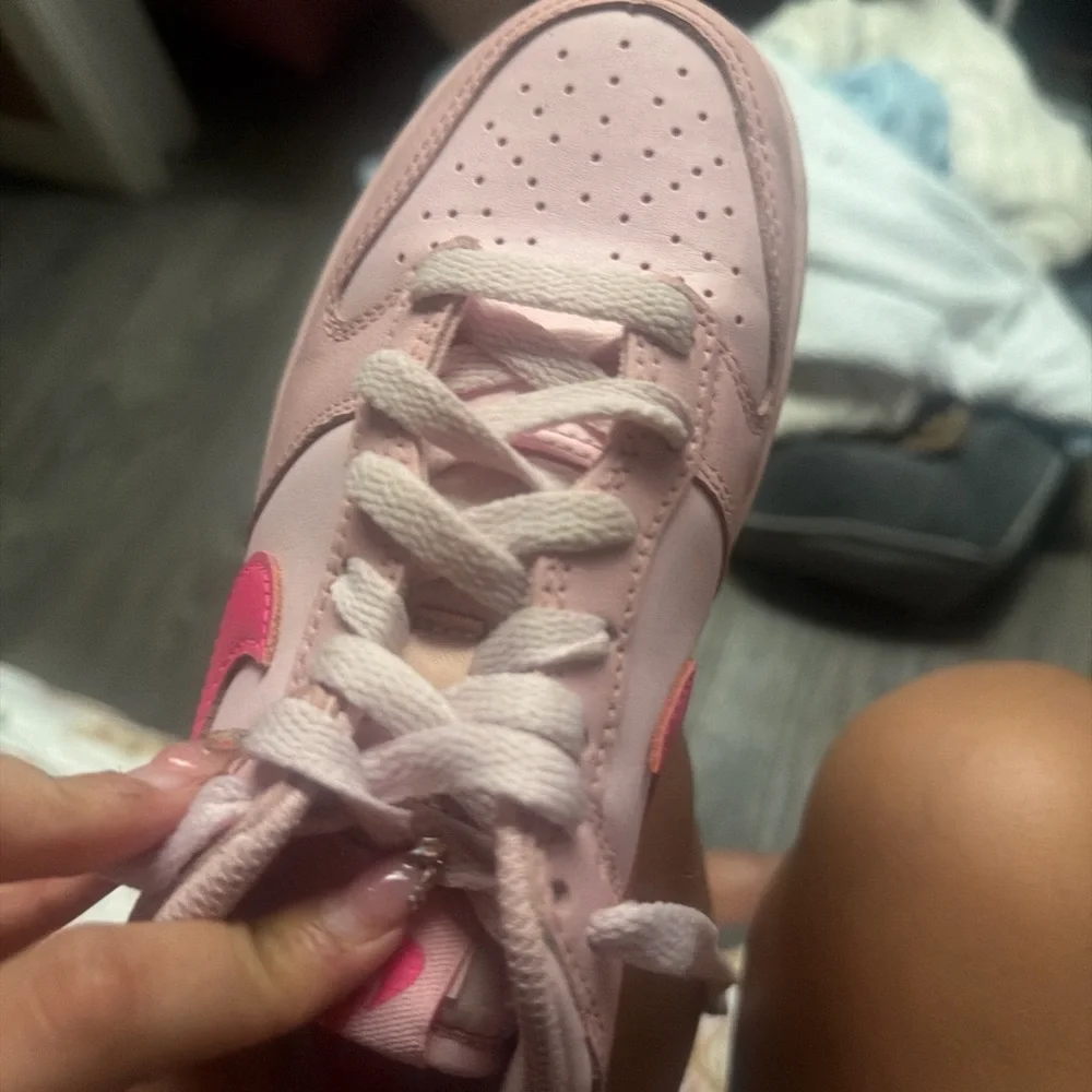 Nike Women's Pink Low-Top Sneakers